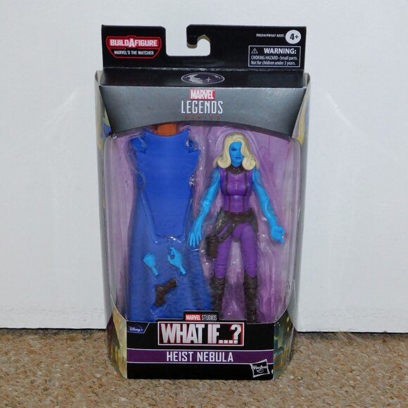 2021 Hasbro Marvel Legends 6" What If? Heist Nebula MIB New BAF The Watcher - Picture 1 of 12